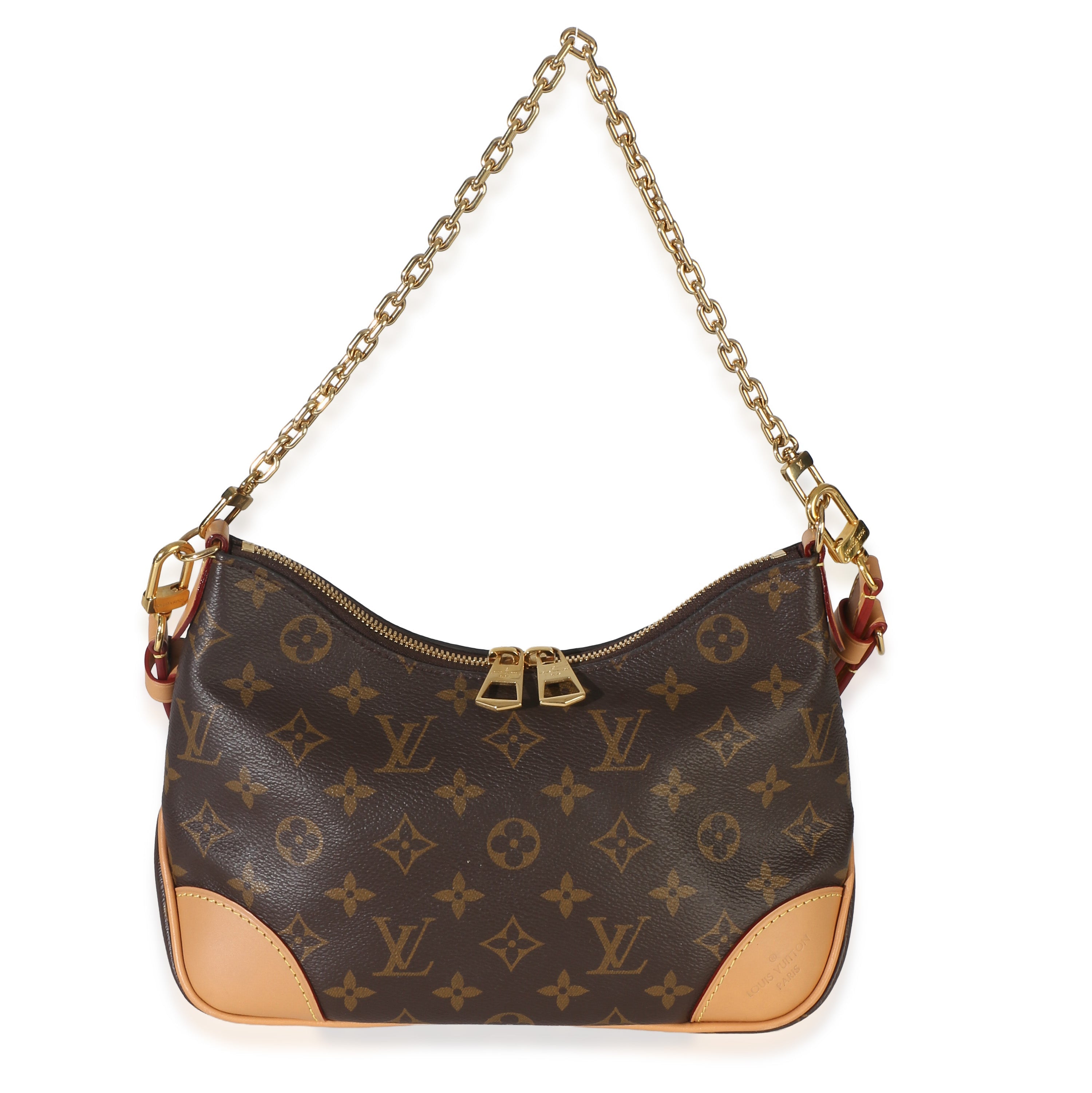 Natural Monogram Canvas Boulogne NM PM