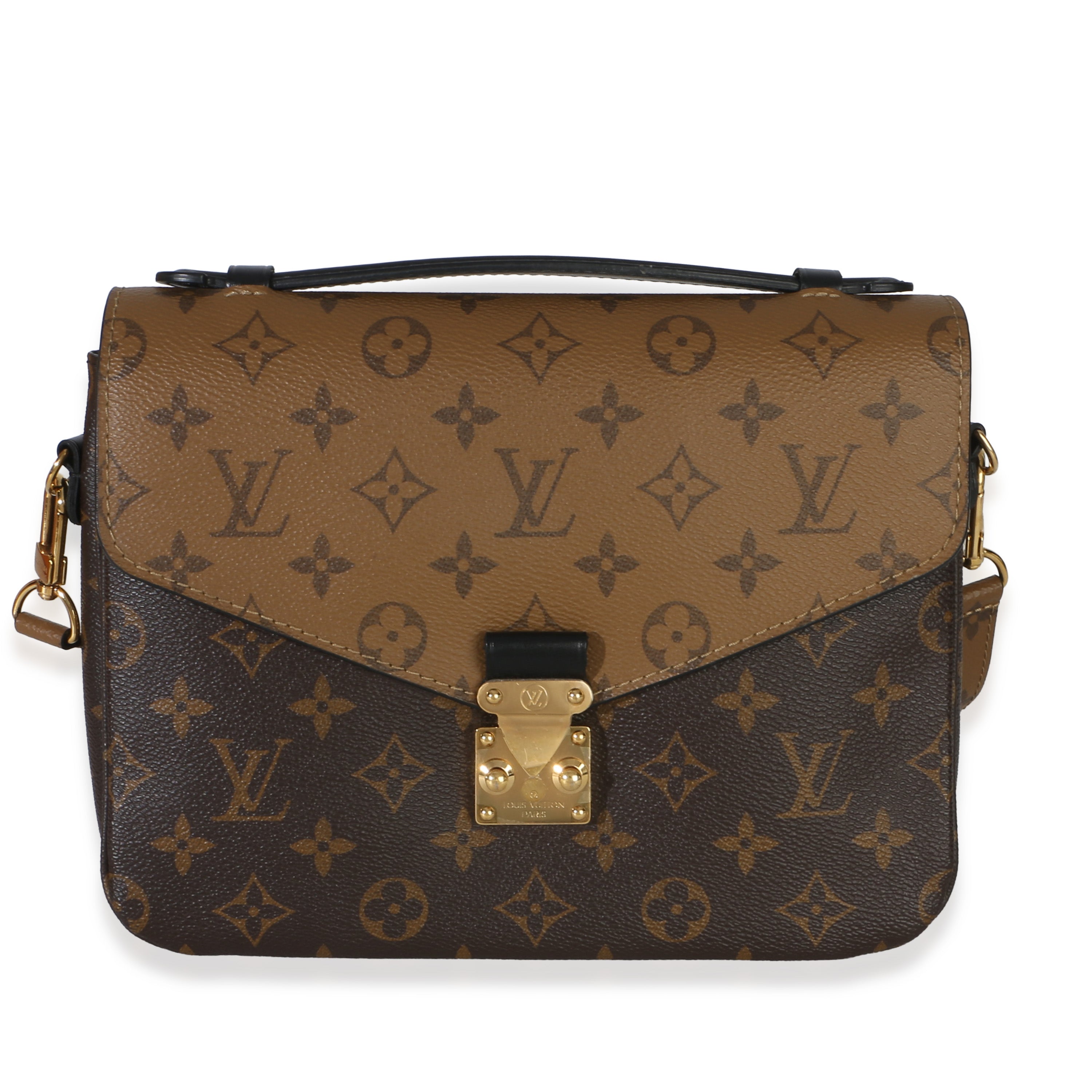 Reverse Monogram Canvas Pochette Metis