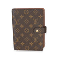 Monogram Canvas Small Ring Agenda Cover