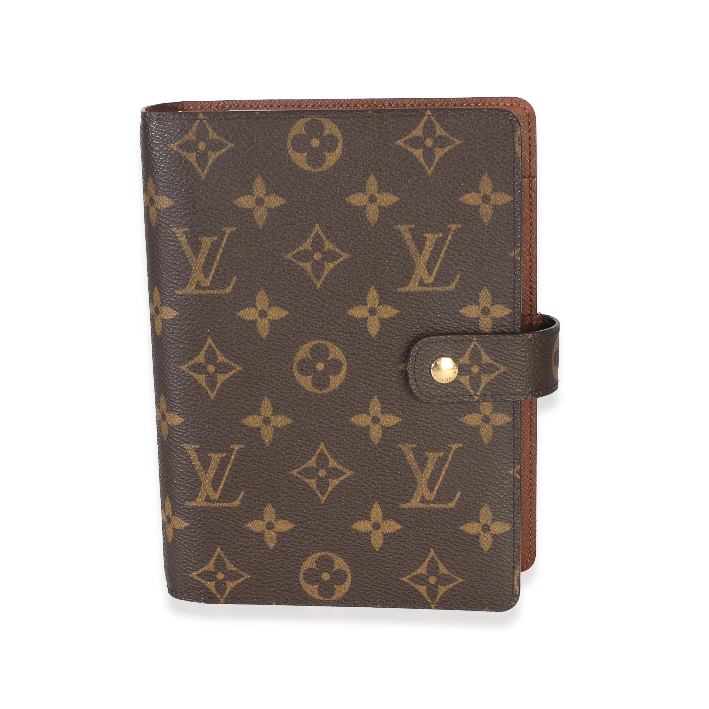 Monogram Canvas Small Ring Agenda Cover