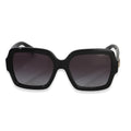 Black CC Rectangle Lens Sunglasses