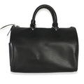 Black Epi Leather Speedy 25