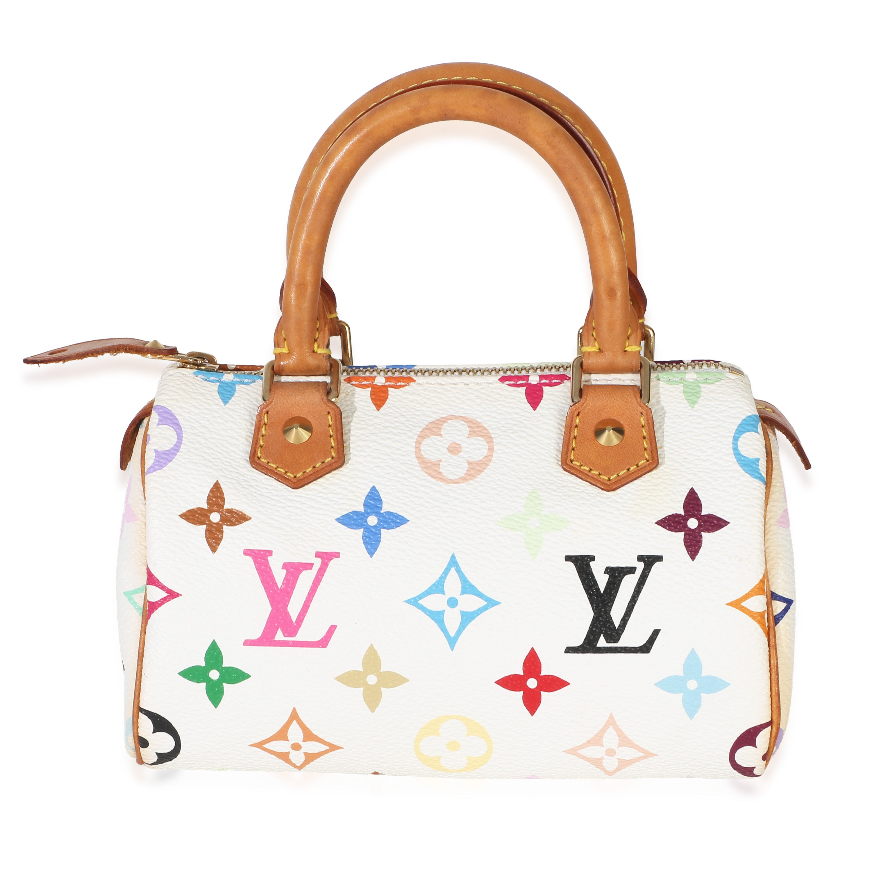 x TM Vintage Multicolore Monogram Canvas Nano Speedy