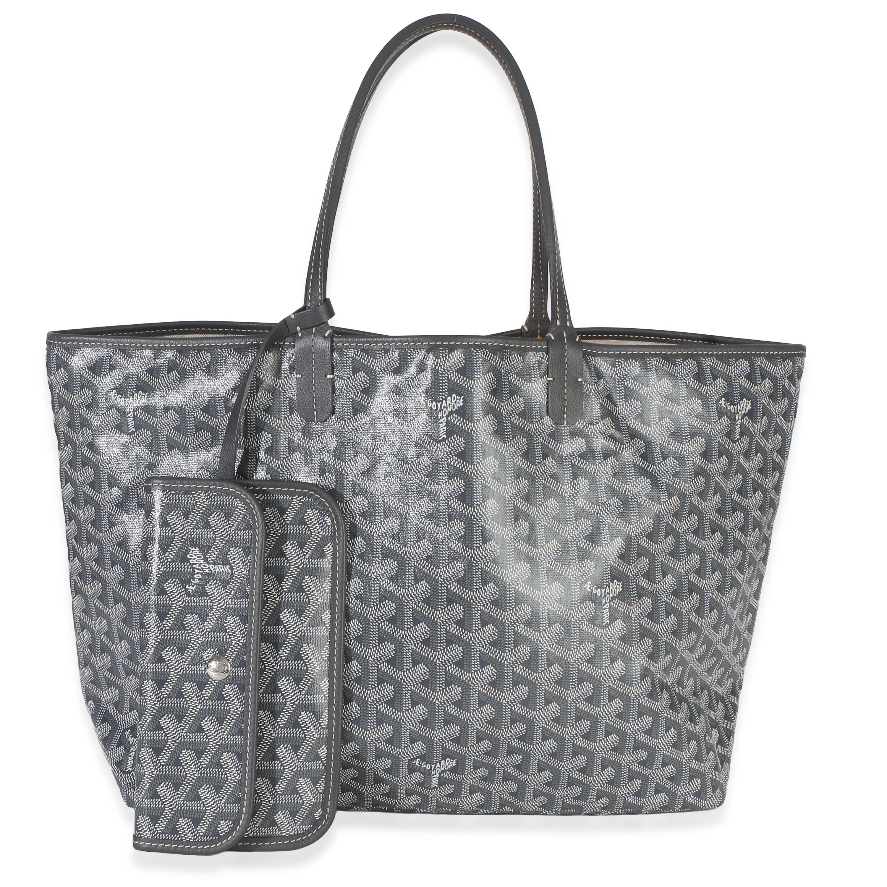 Grey Goyardine Canvas Saint Louis PM