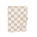 Damier Azur Canvas Small Ring Agenda Cover