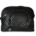 Black Quilted Calfskin ES Giant Travel Bag