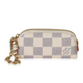 Damier Azur Canvas Cosmetic Lipstick Pouch