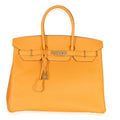 Jaune Dor Epsom Birkin 35 GHW