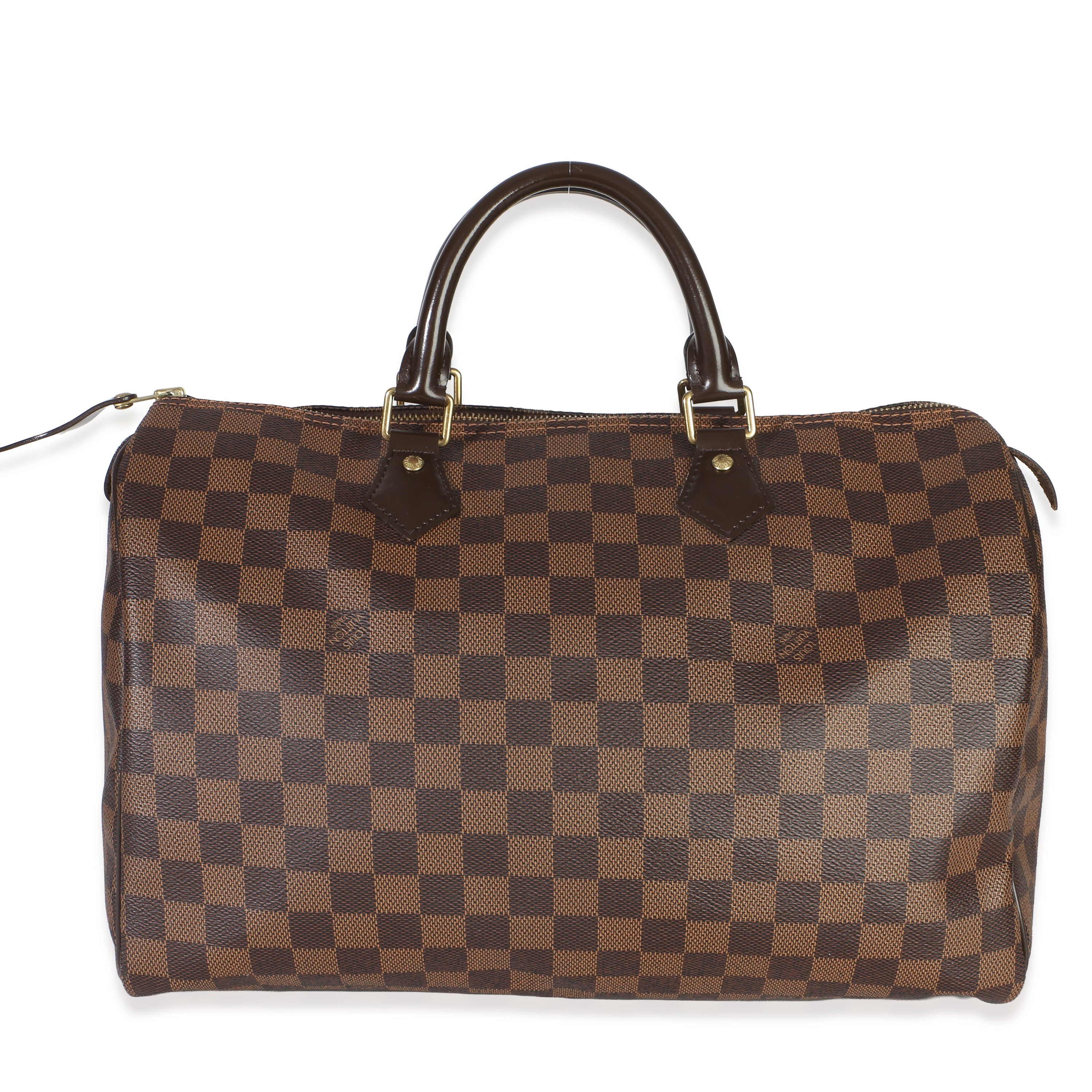 Damier Ebene Canvas Speedy 35