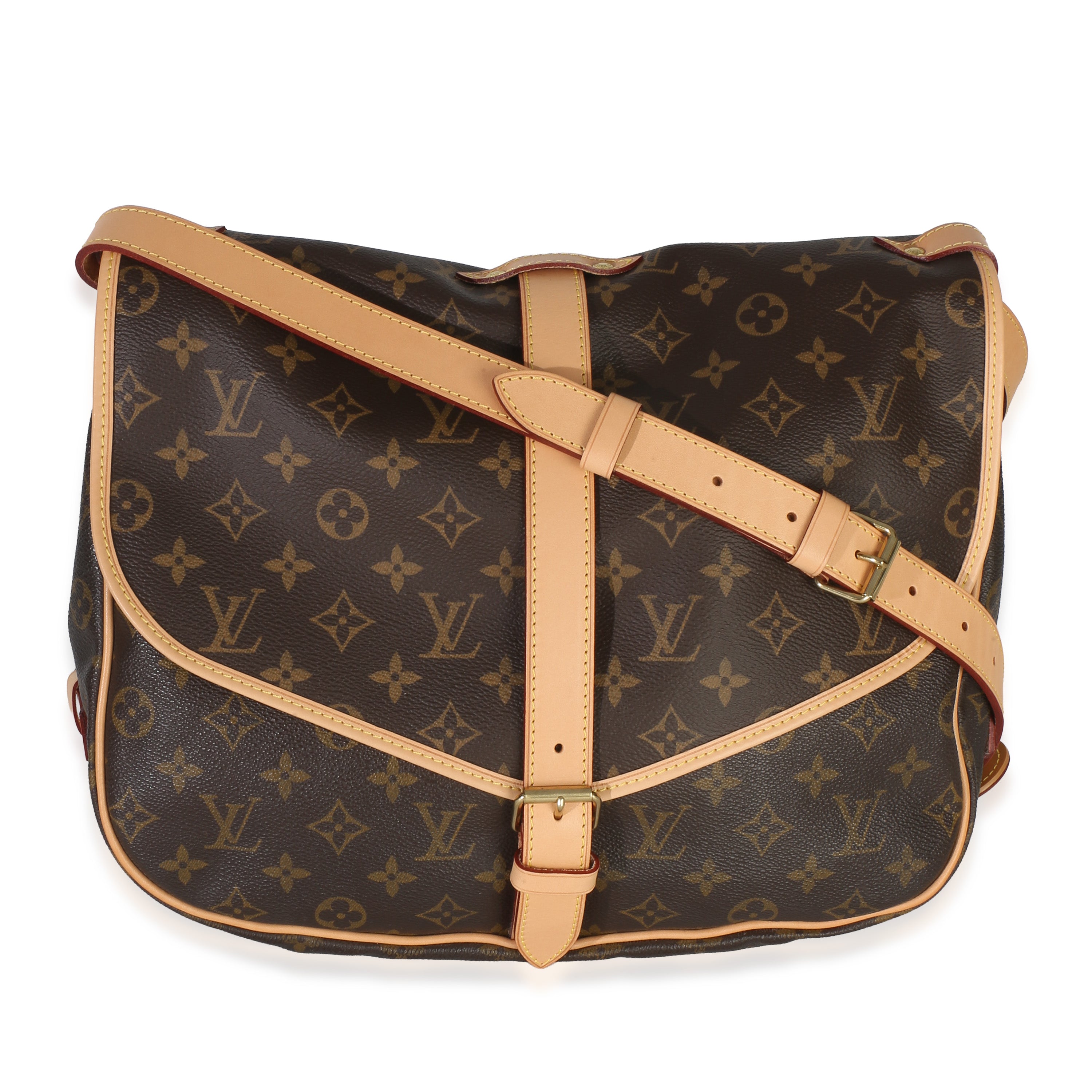 Monogram Canvas Saumur 35