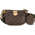 Khaki Monogram Canvas Multi Pochette Accessoires