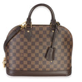 Damier Ebene Canvas Alma PM