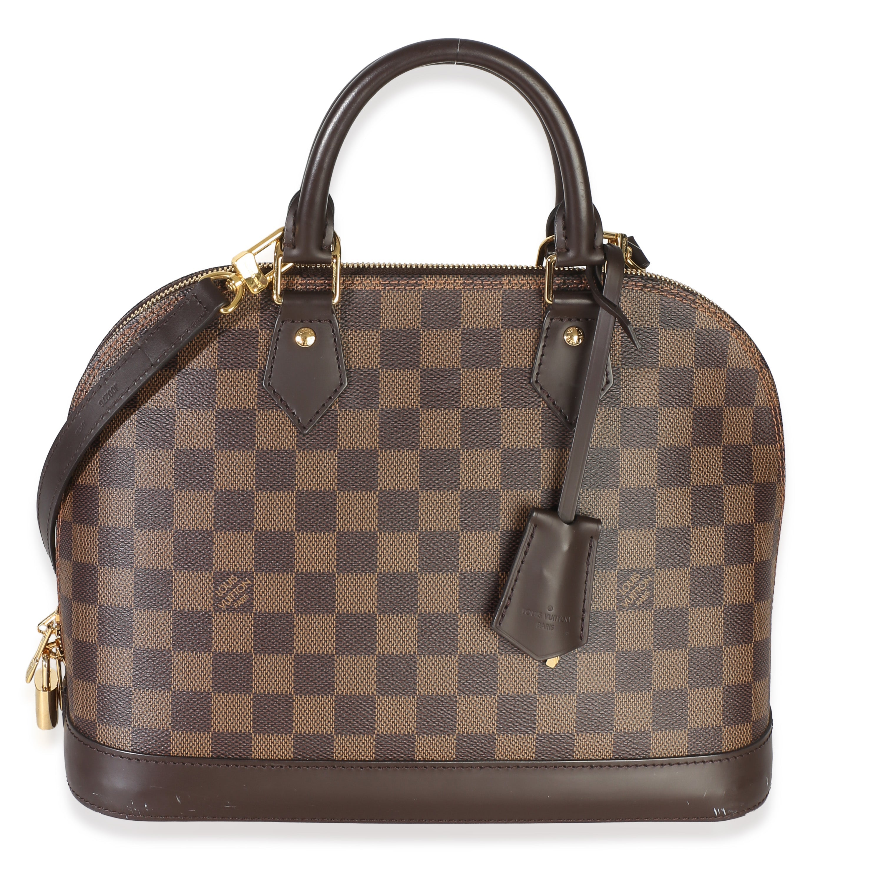 Damier Ebene Canvas Alma PM
