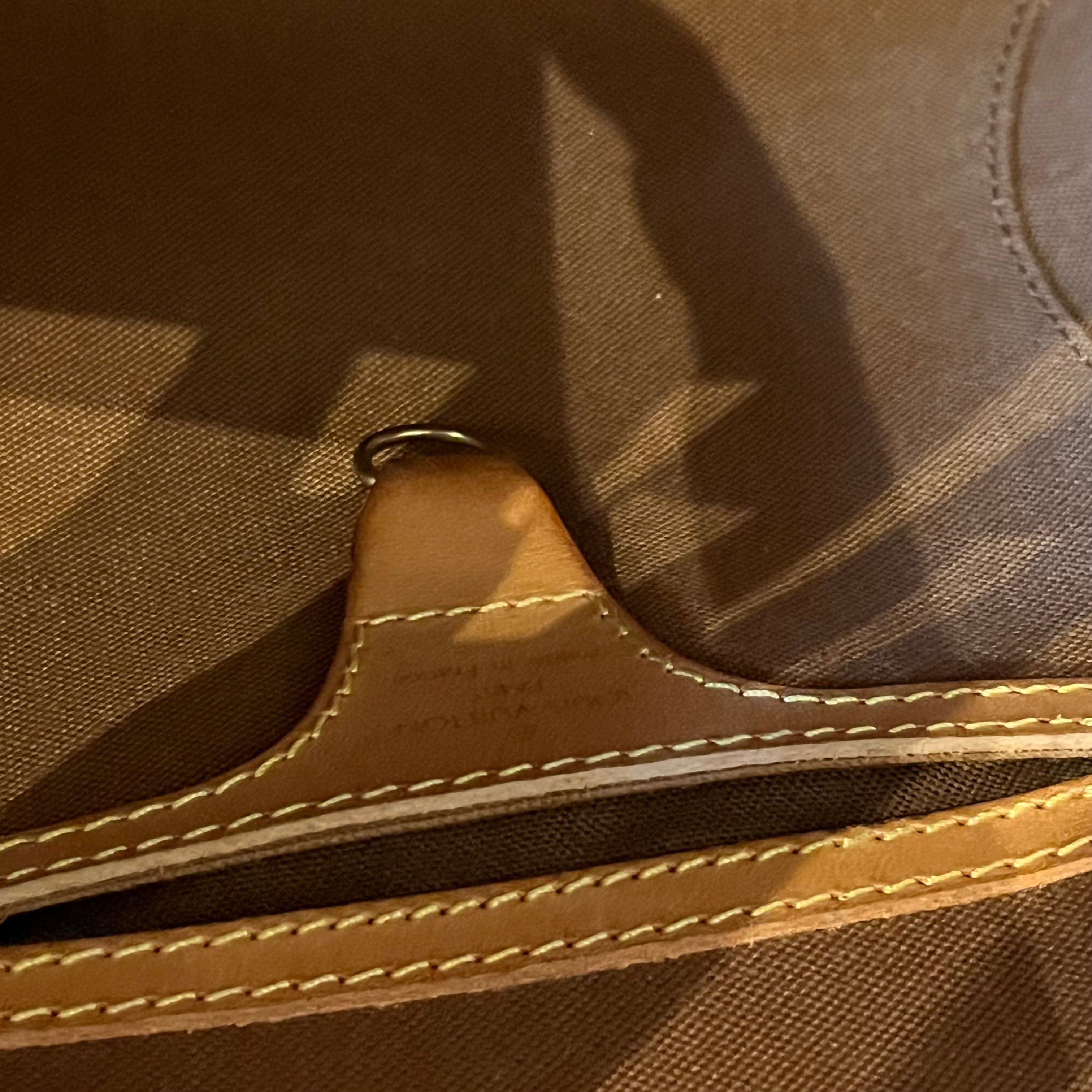 LOUIS VUITTON Ellipse MM Brown Monogram Canvas Top Handle Bag