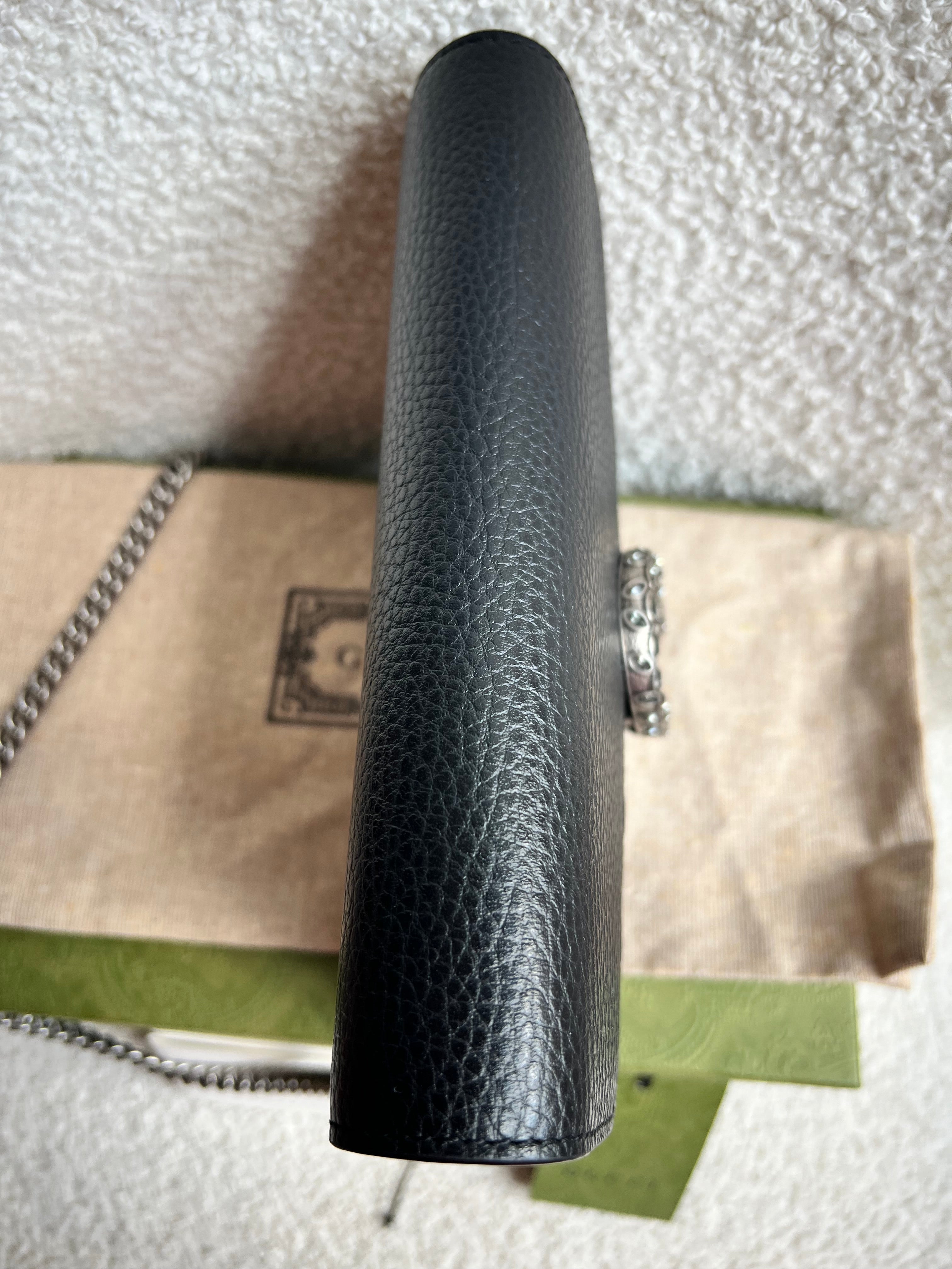 Gucci Dionysus Black Mini Chain Bag (RRP £1420)