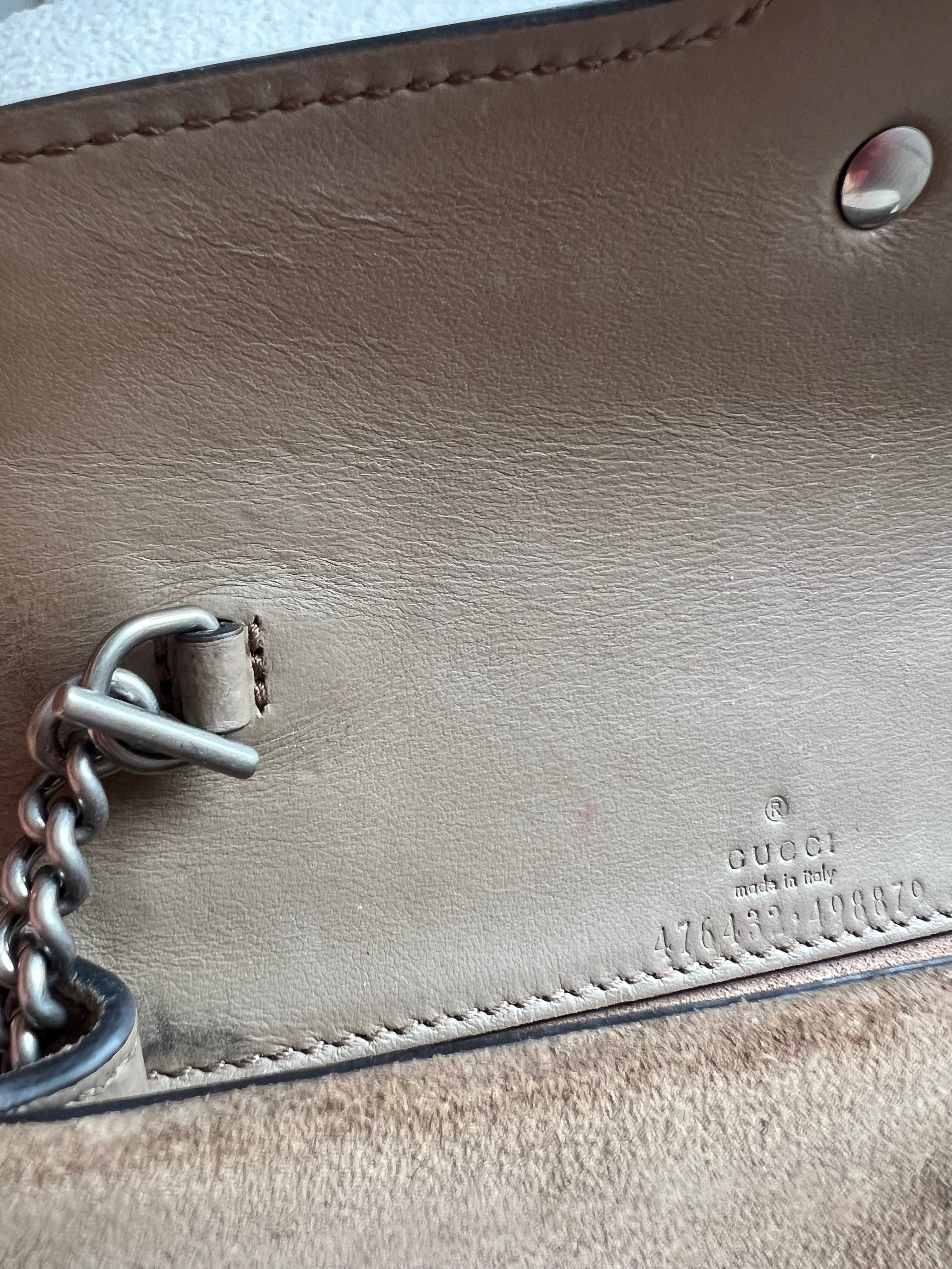 Gucci Dionysus GG Supreme Super Mini Shoulder Bag (RRP £890)