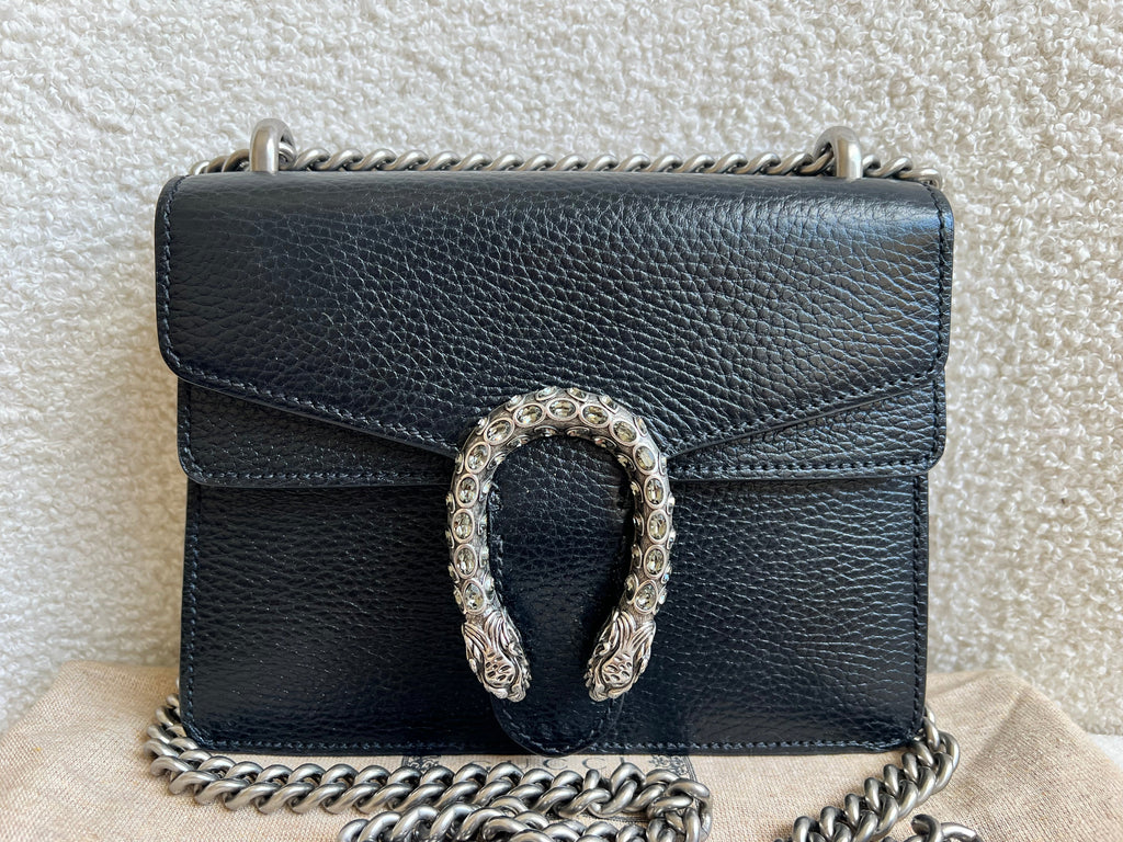 Gucci Dionysus Black Mini Bag (RRP £2050)
