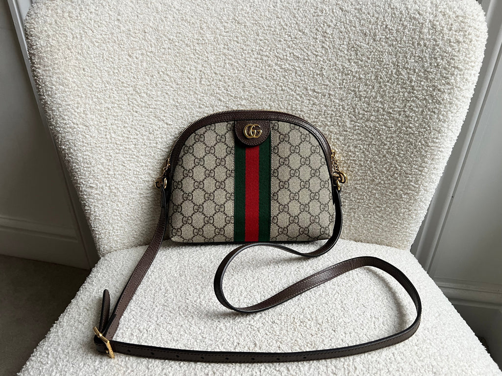 Gucci Ophidia GG Supreme Rounded Top Shoulder Bag (RRP £1,380)