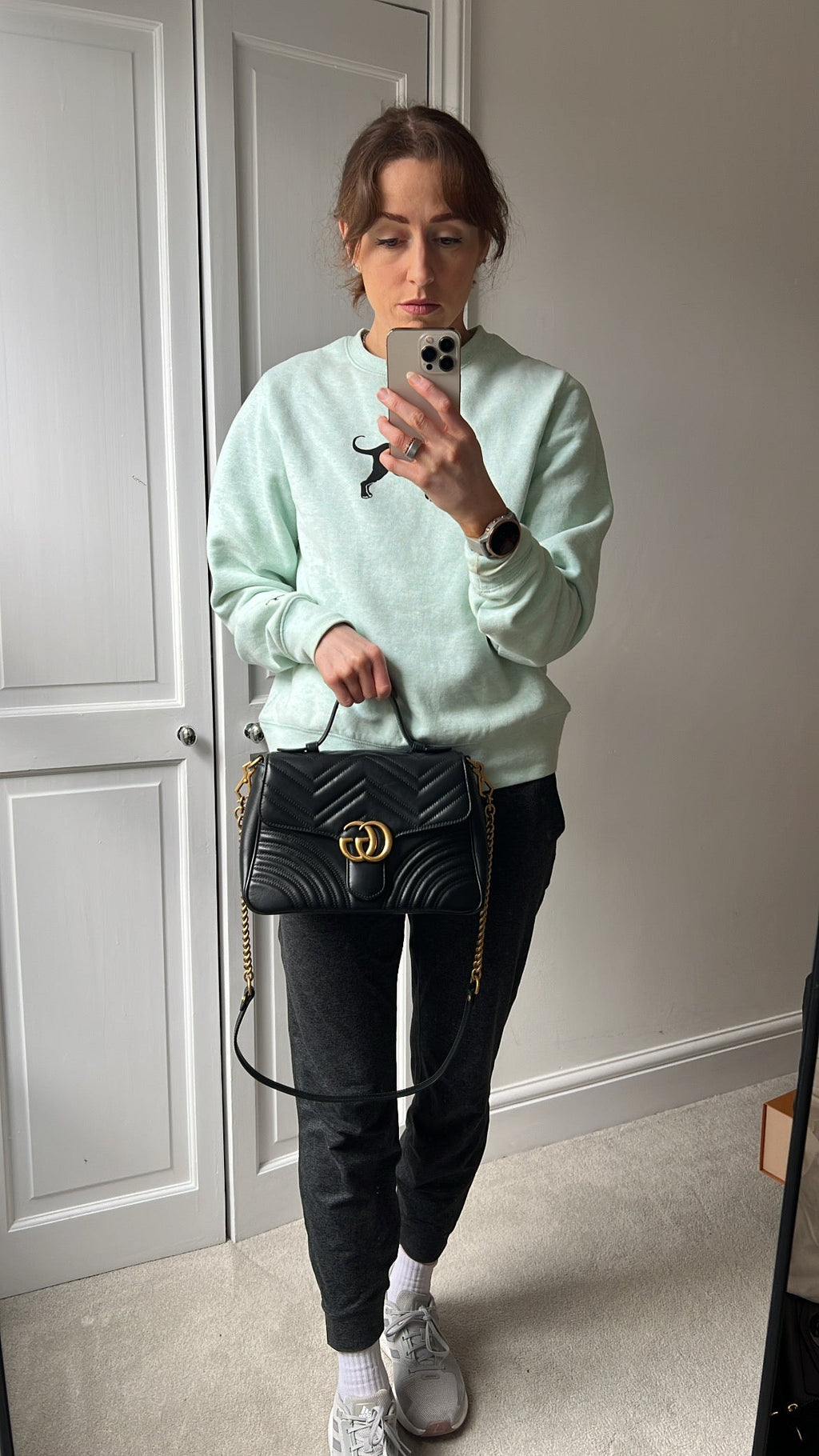 Gucci GG Black Small Top Handle Bag (RRP £2050)