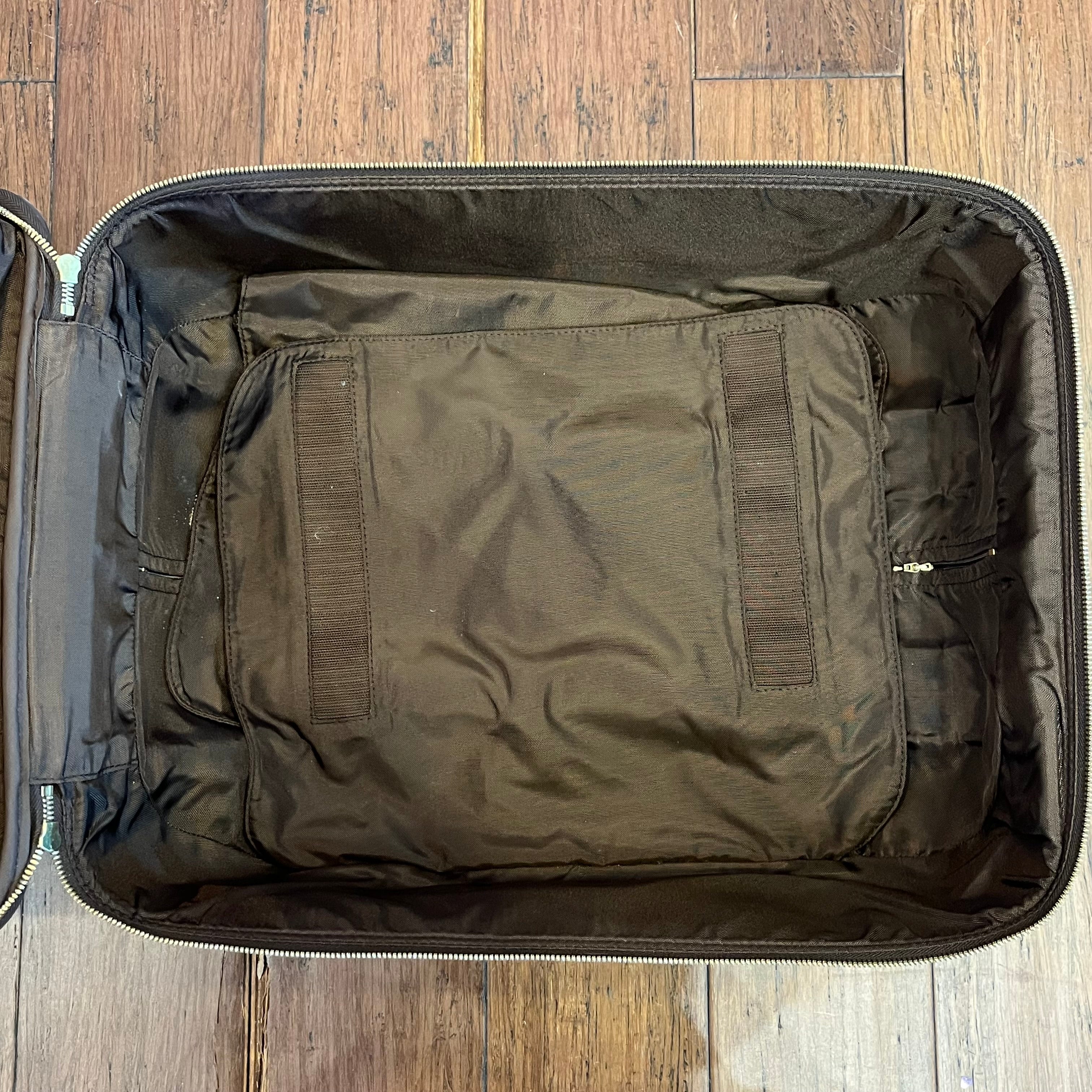 LOUIS VUITTON Pégase 45 Brown Monogram Canvas Rolling Luggage