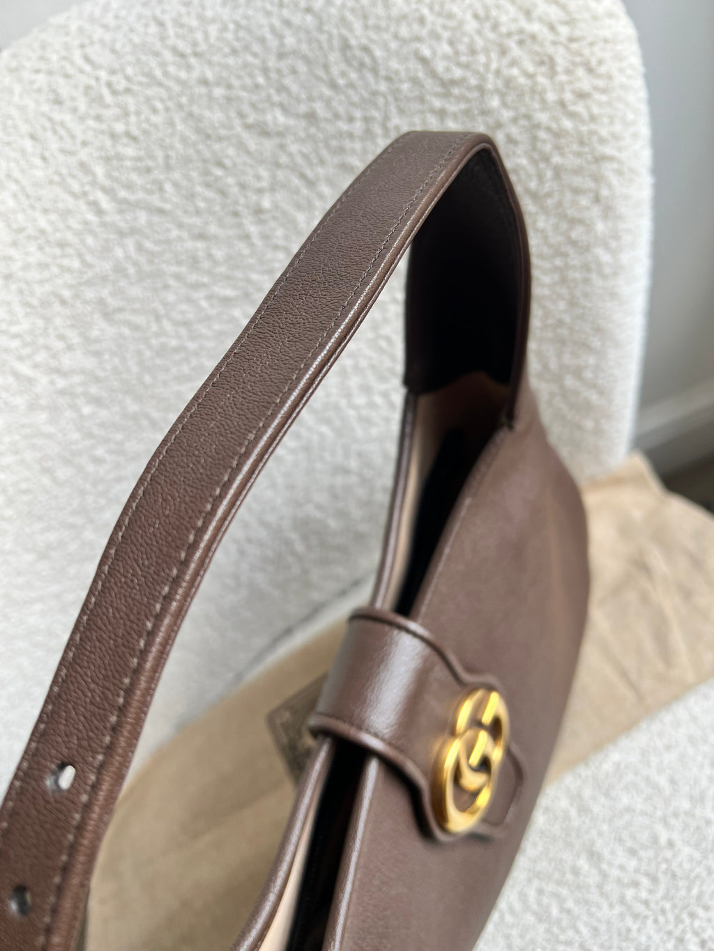 Gucci Brown Large Aphrodite Shoulder Bag (RRP £1760)
