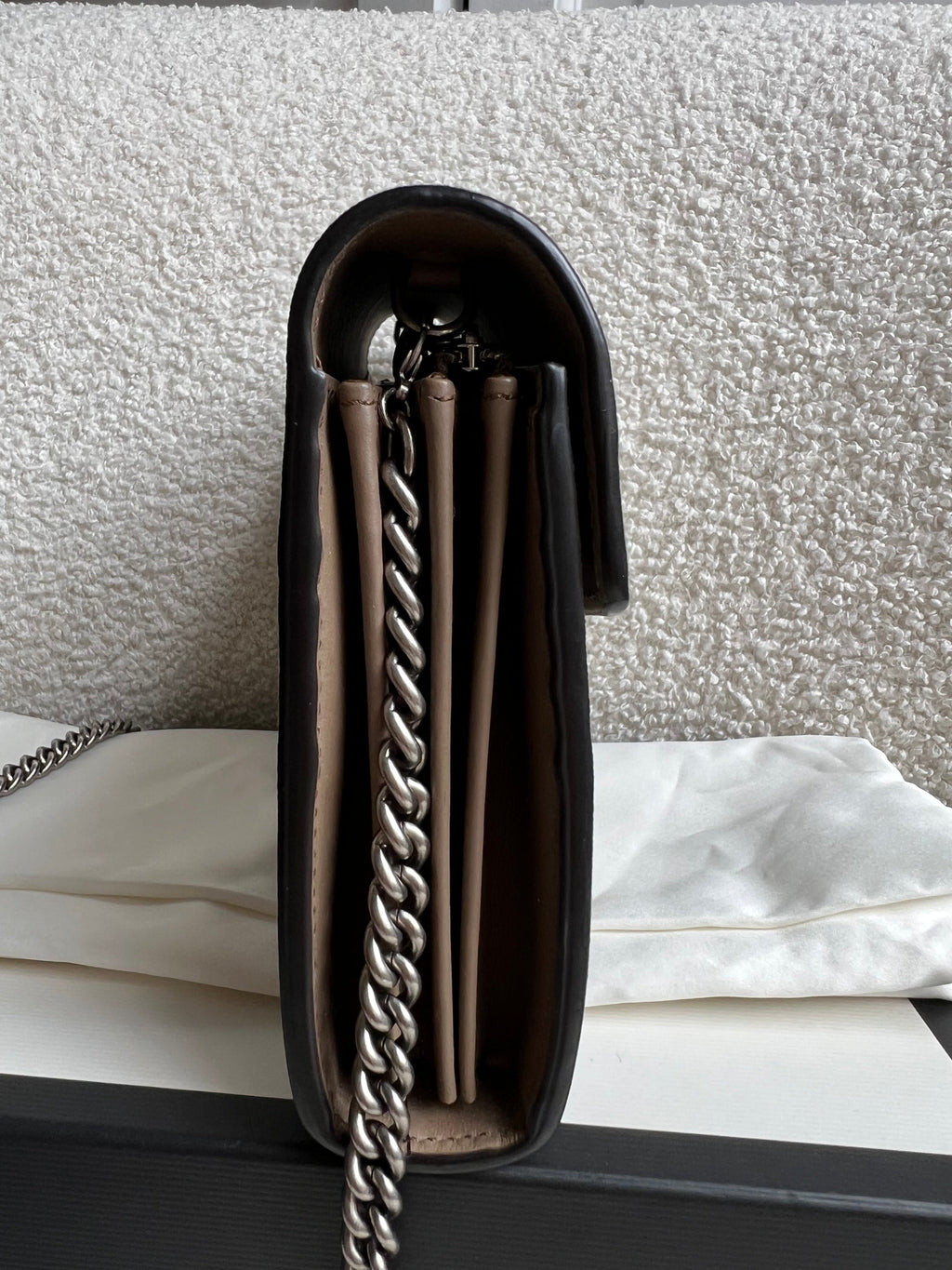 Gucci Dionysus GG Supreme Chain Wallet (RRP £1400)