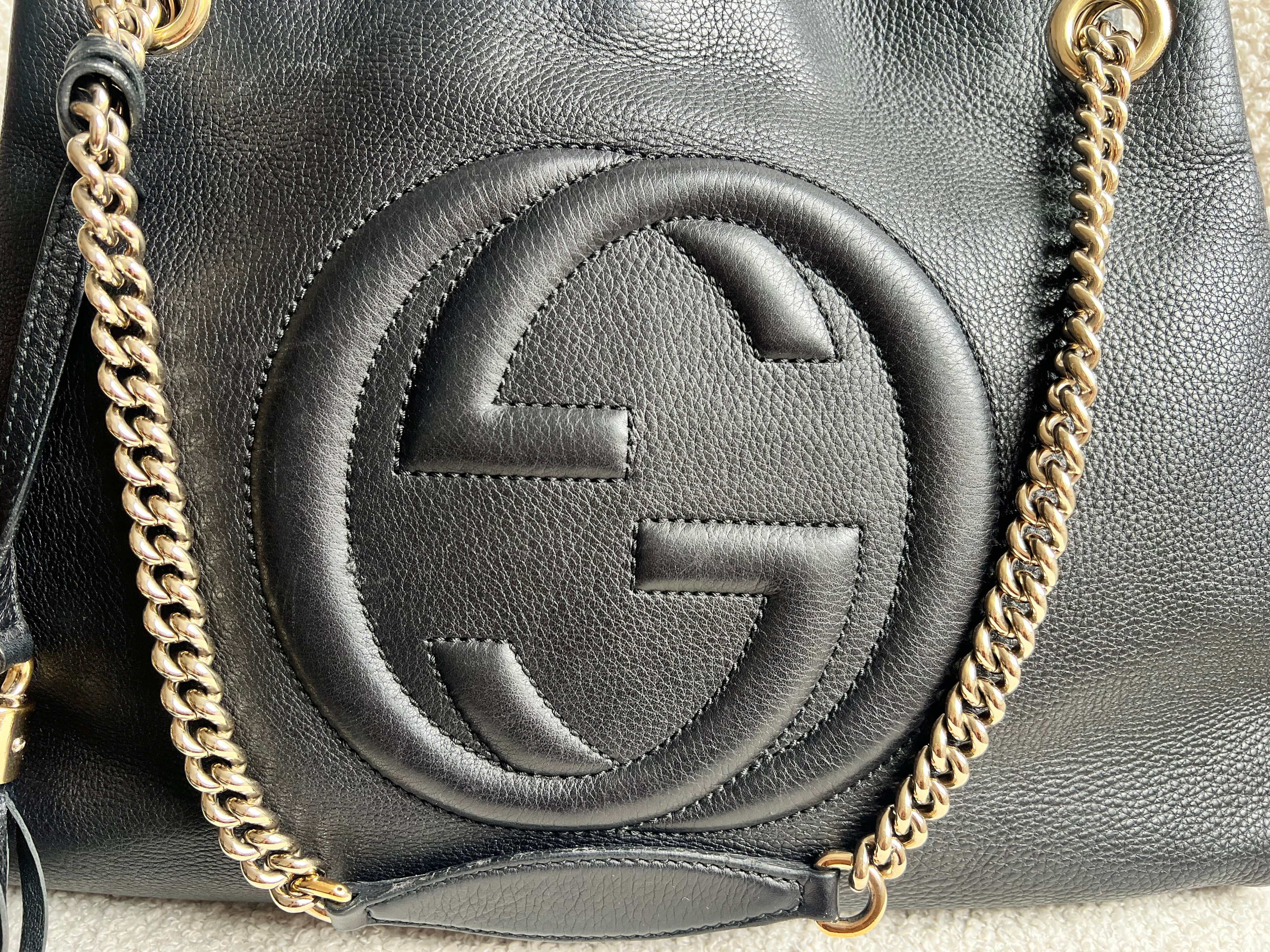 Gucci Black Soho Chain Tote (RRP £1350)
