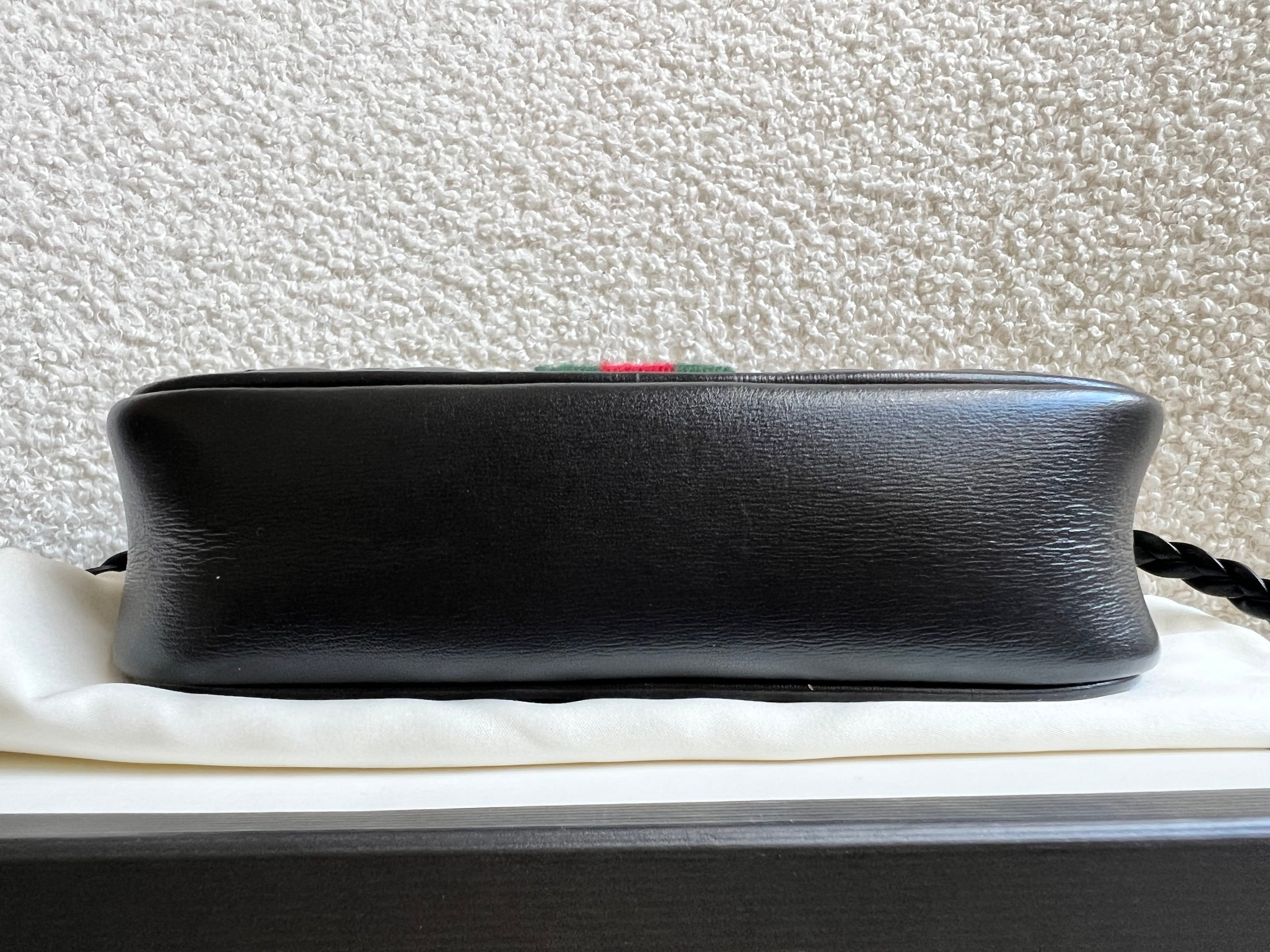 Gucci Mini Black Trapuntata Camera Bag