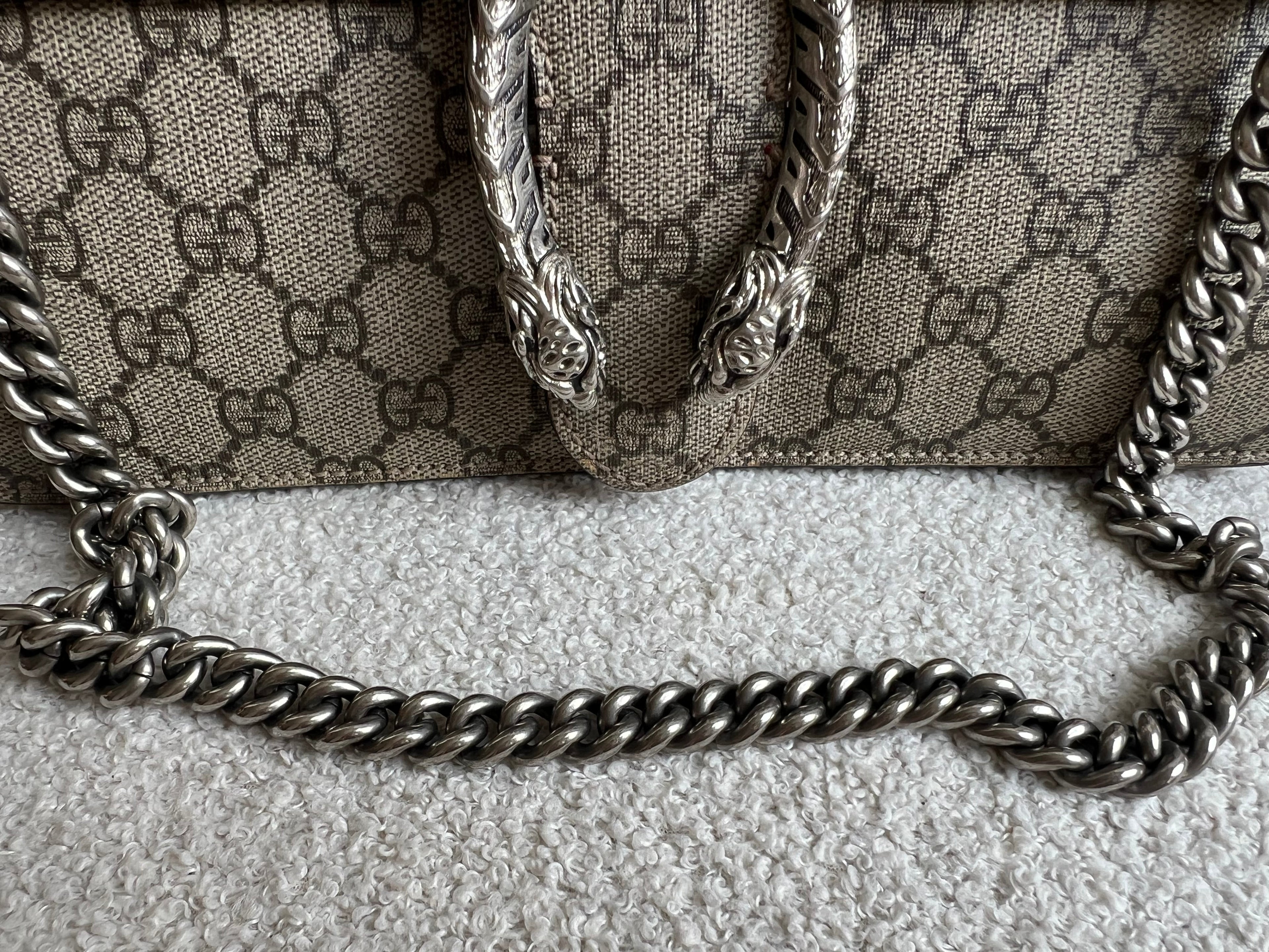 Gucci Dionysus GG Supreme Small Shoulder Bag (RRP £2,220)