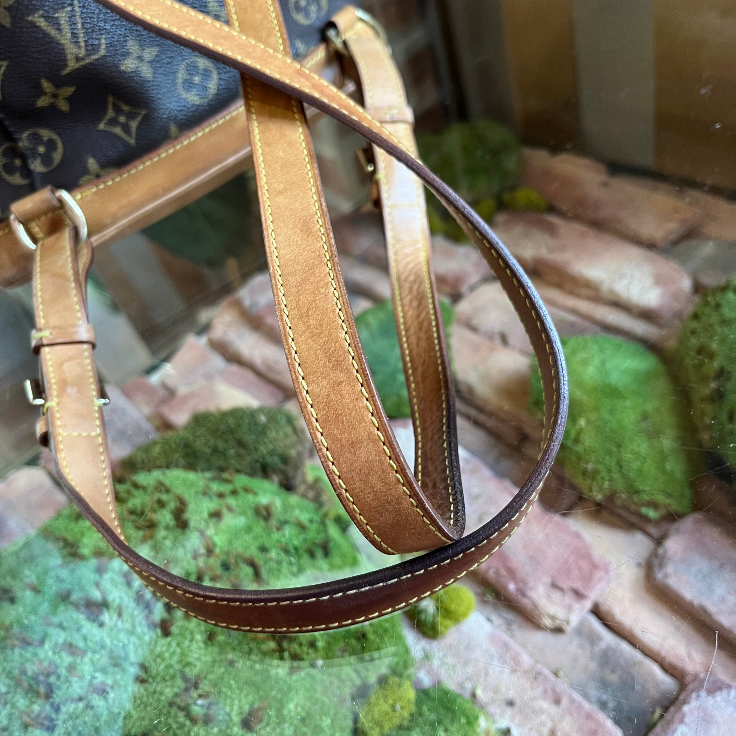 LOUIS VUITTON Montsouris Monogram Canvas Vintage Backpack