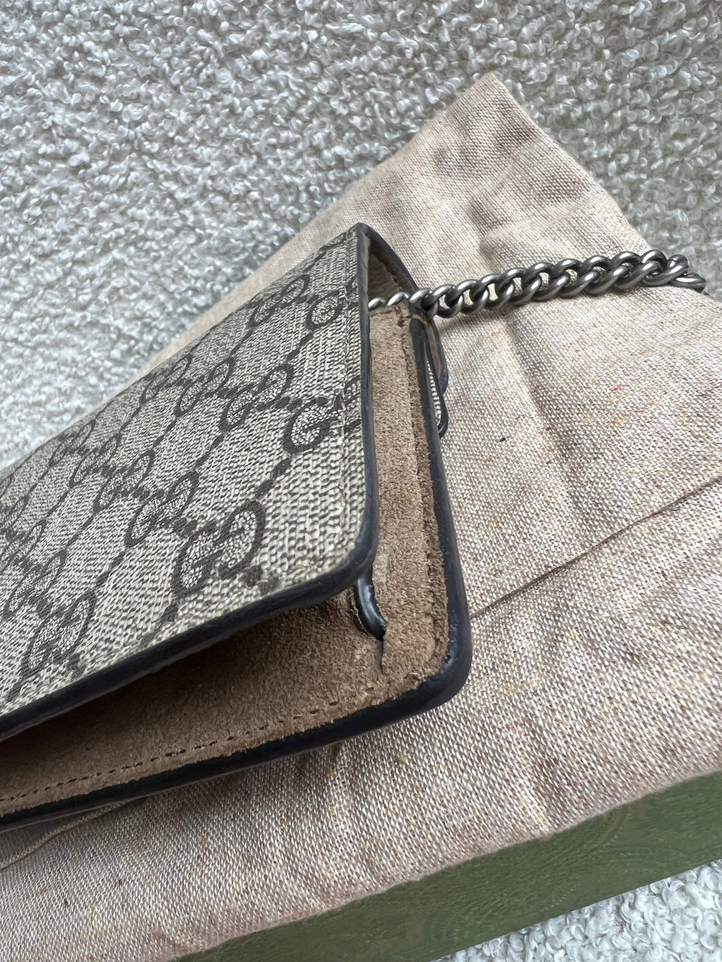 Gucci Dionysus GG Supreme Super Mini Shoulder Bag (RRP £890)