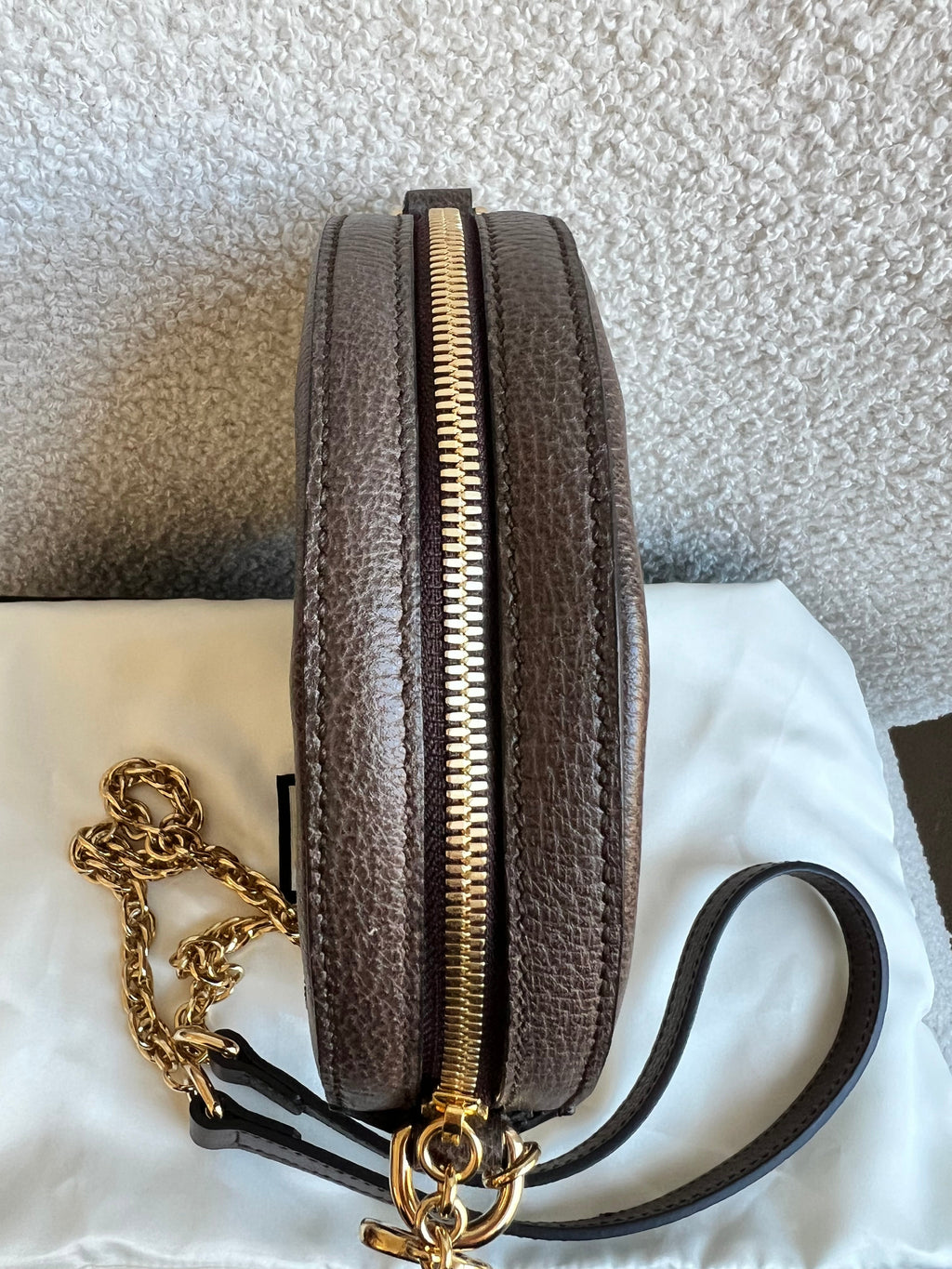 Gucci GG Ophidia Mini GG Round Shoulder Bag (RRP £1,270)