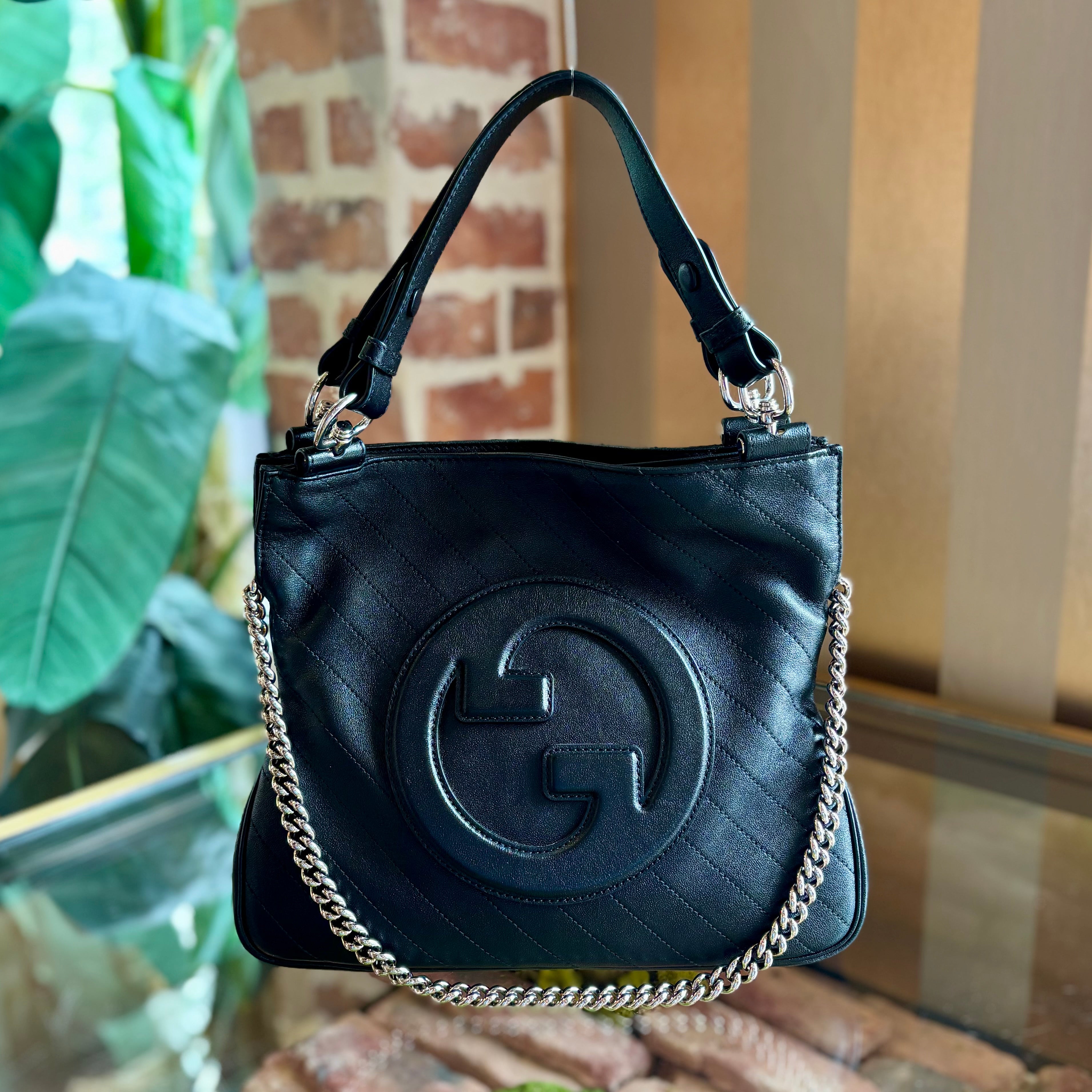 GUCCI Interlocking G Blondie Small