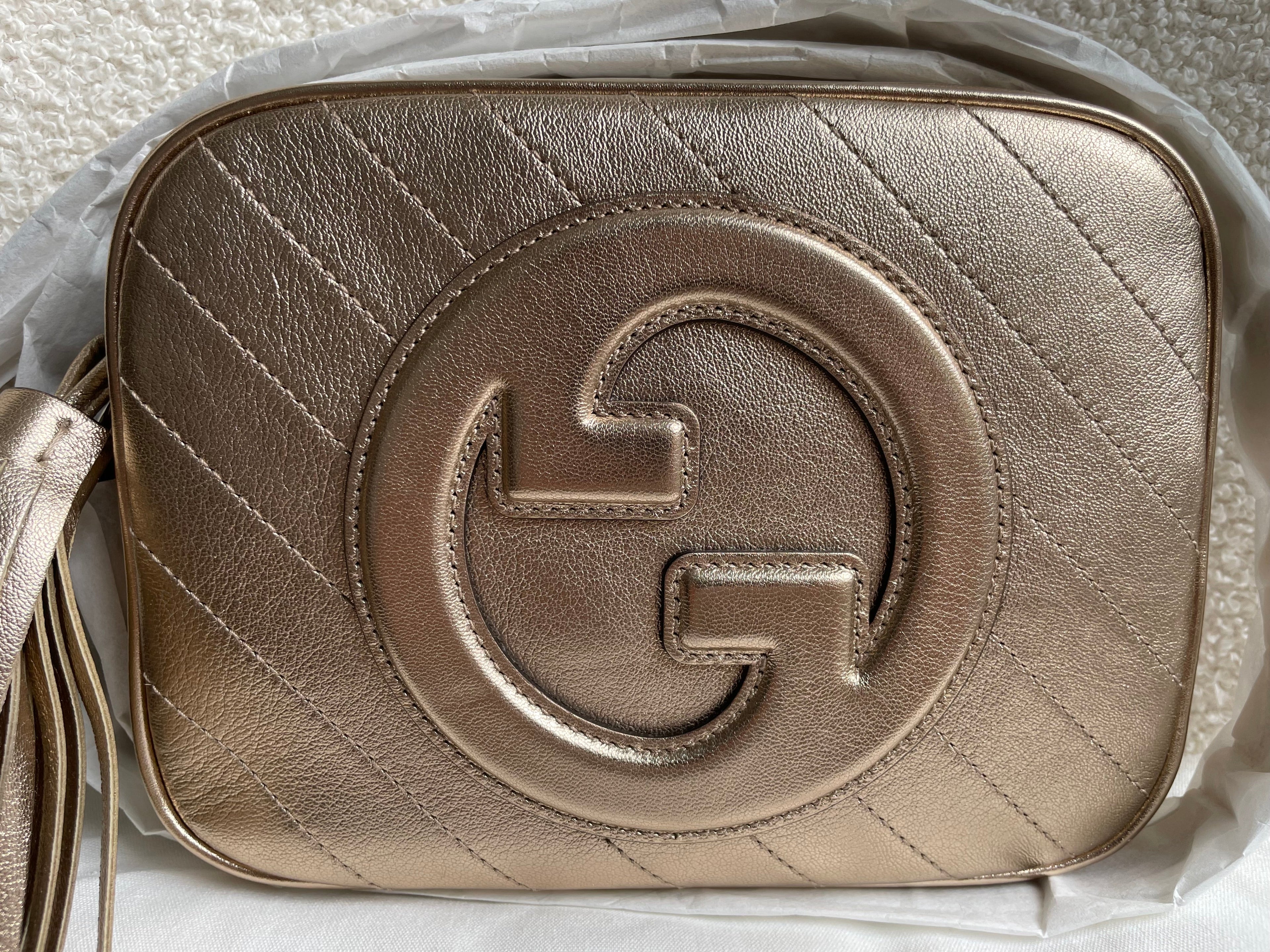 Gucci Gold Small Blondie Shoulder Bag (RRP £1380)