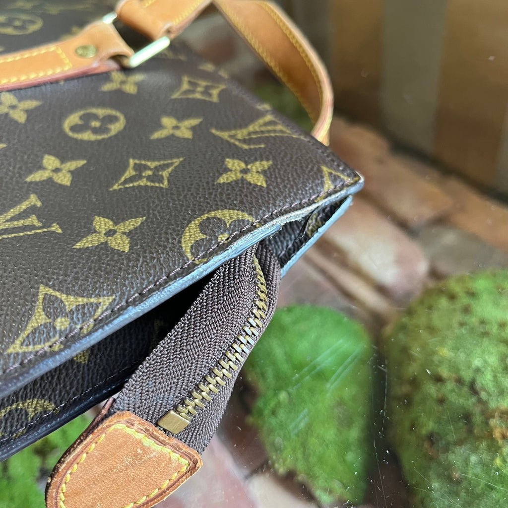 LOUIS VUITTON Babylon Monogram Canvas Brown Tote Bag