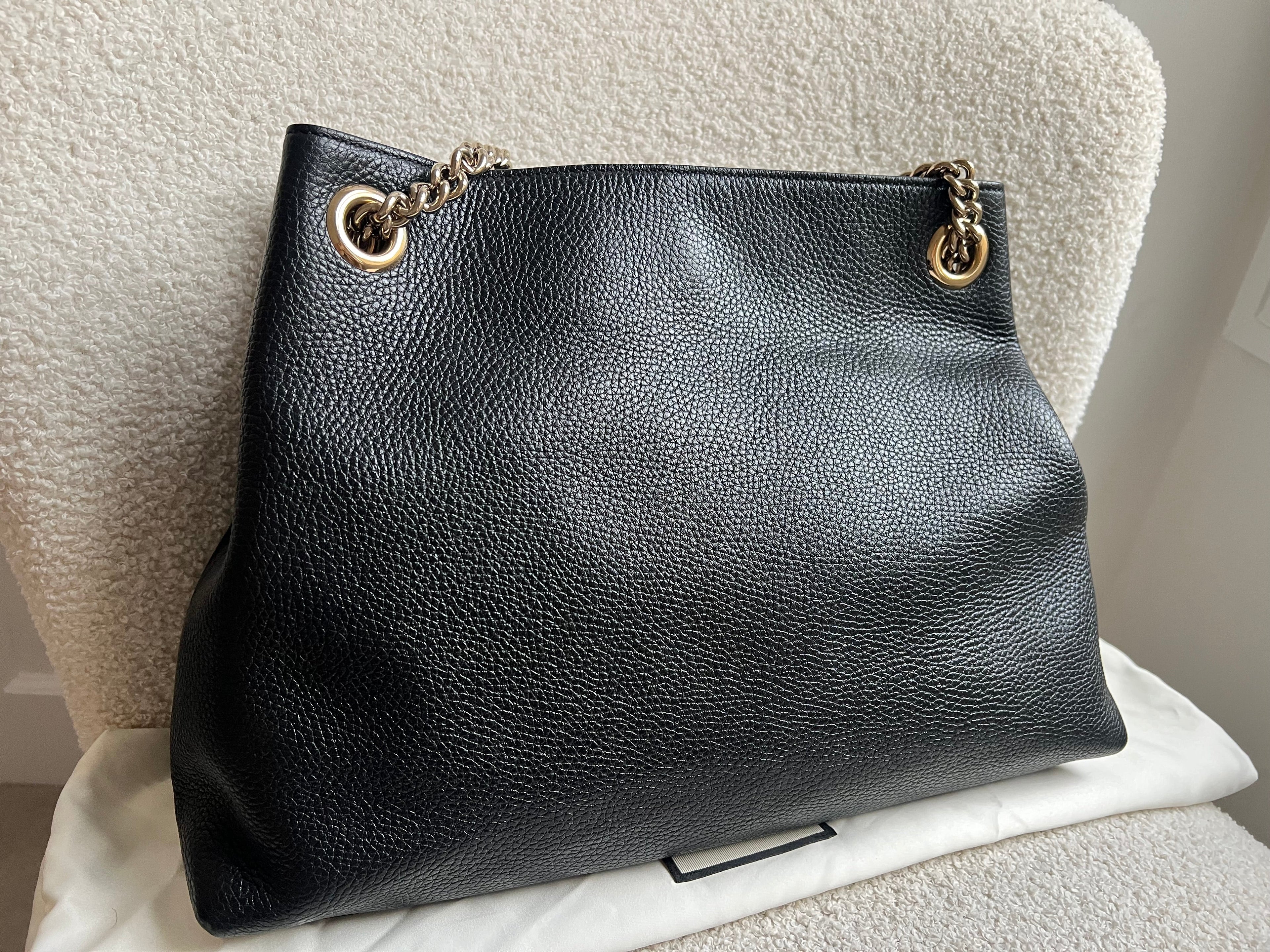 Gucci Black Soho Chain Tote (RRP £1350)