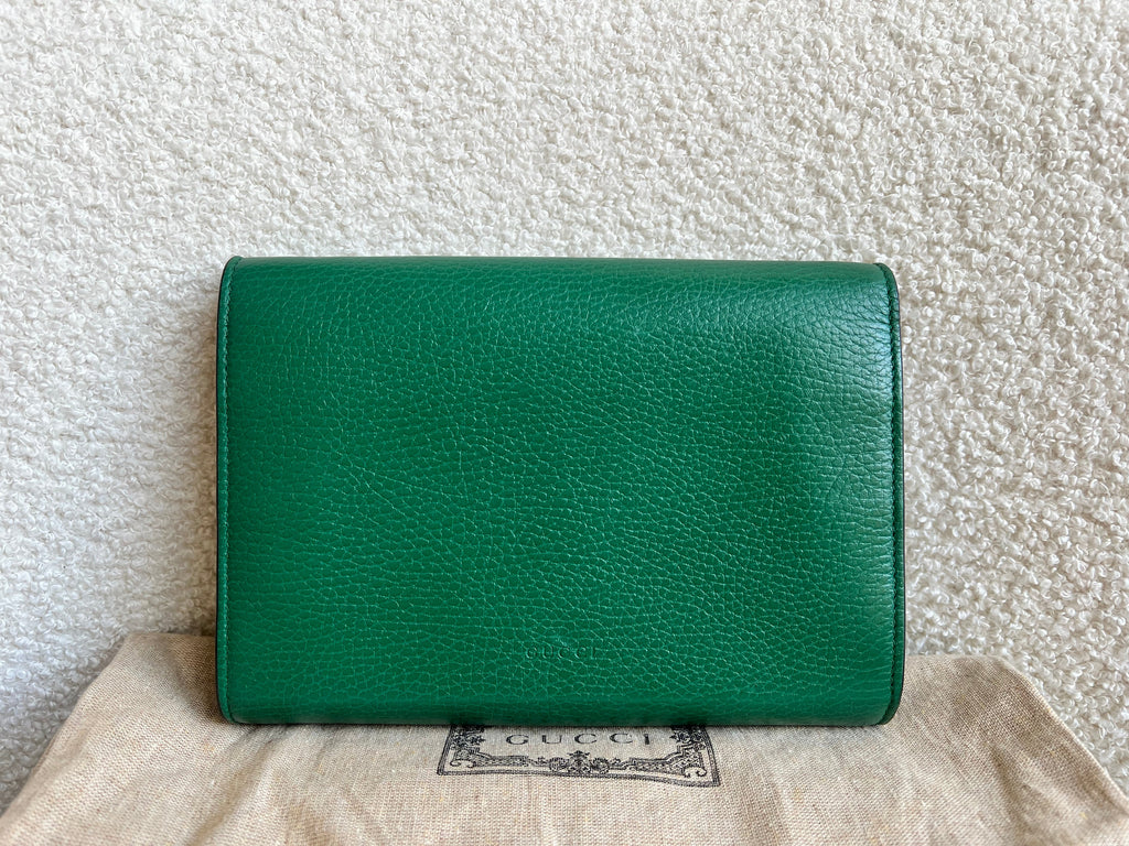Gucci Dionysus Green Chain Wallet (RRP £1340)