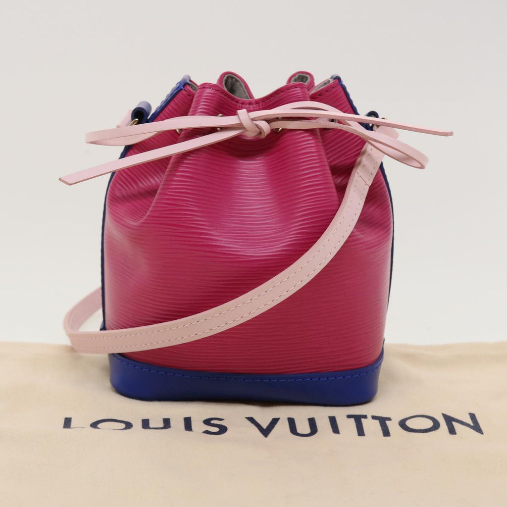 Louis Vuitton Noe Handbag Epi Leather Red Leather Crossbody Bag Bag (Pre-Owned)