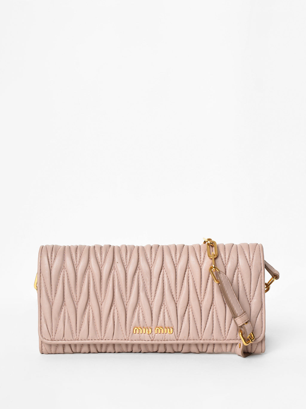 Miu Miu Matelasse Clutch