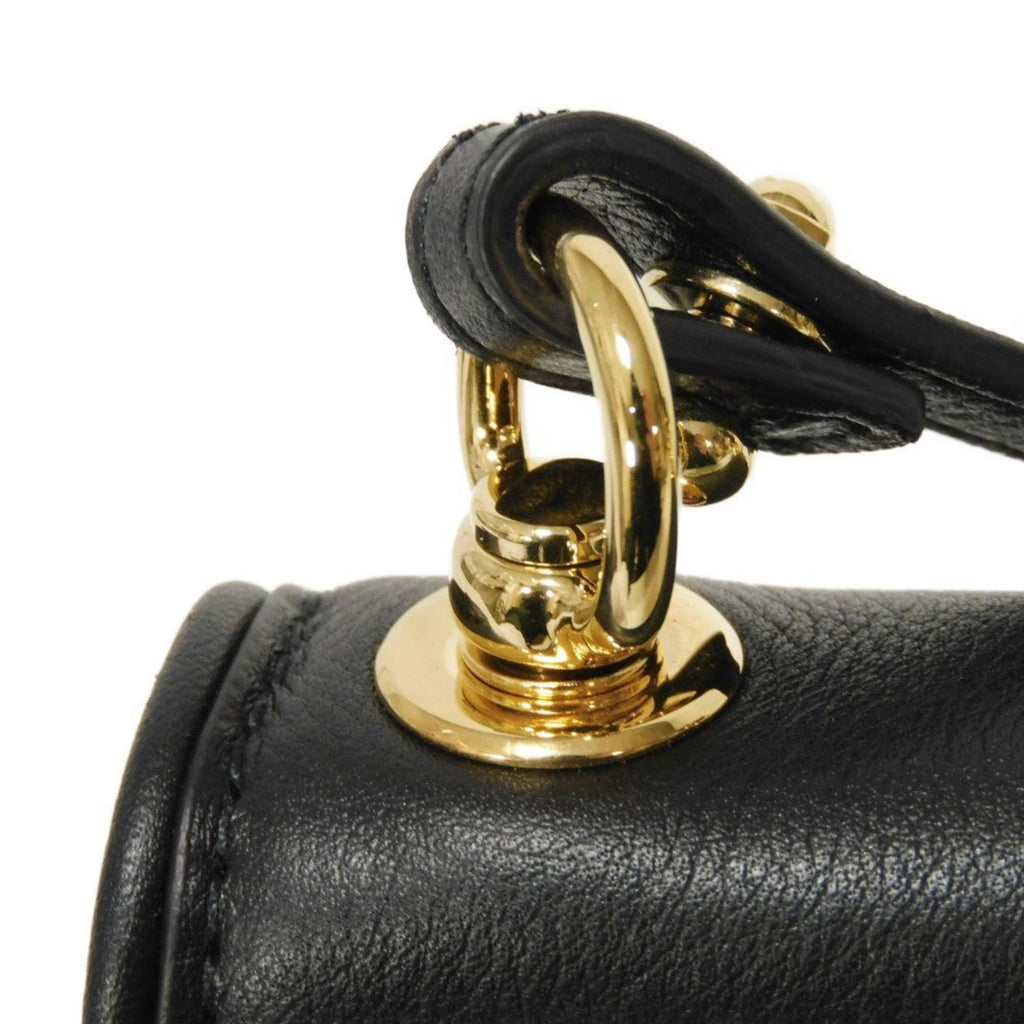 Gucci Black Leather Shoulder Bag (Pre-Owned)