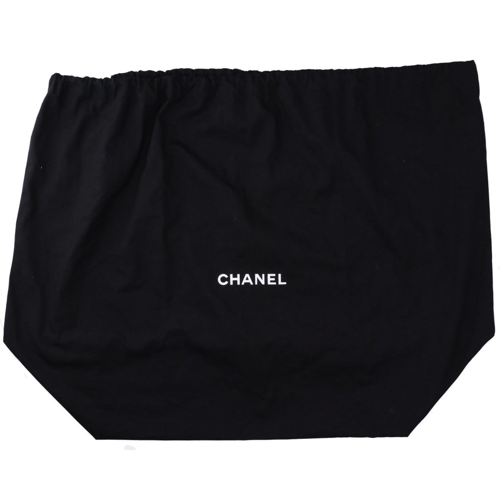 Chanel Black Leather Tote Bag (Pre-Owned)