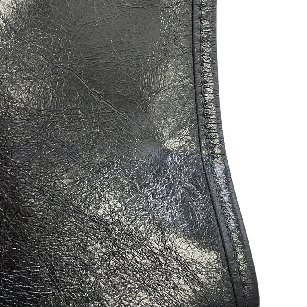 Prada Black Leather Handbag Shoulder Bag (Pre-Owned)