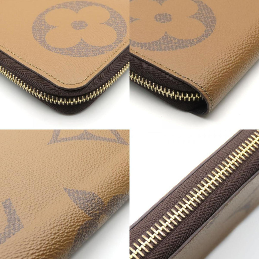 Louis Vuitton Brown Monogram Reverse Long Wallet (Bi-Fold) (Pre-Owned)