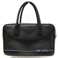 Prada Mirage Black Handbag (Pre-Owned)