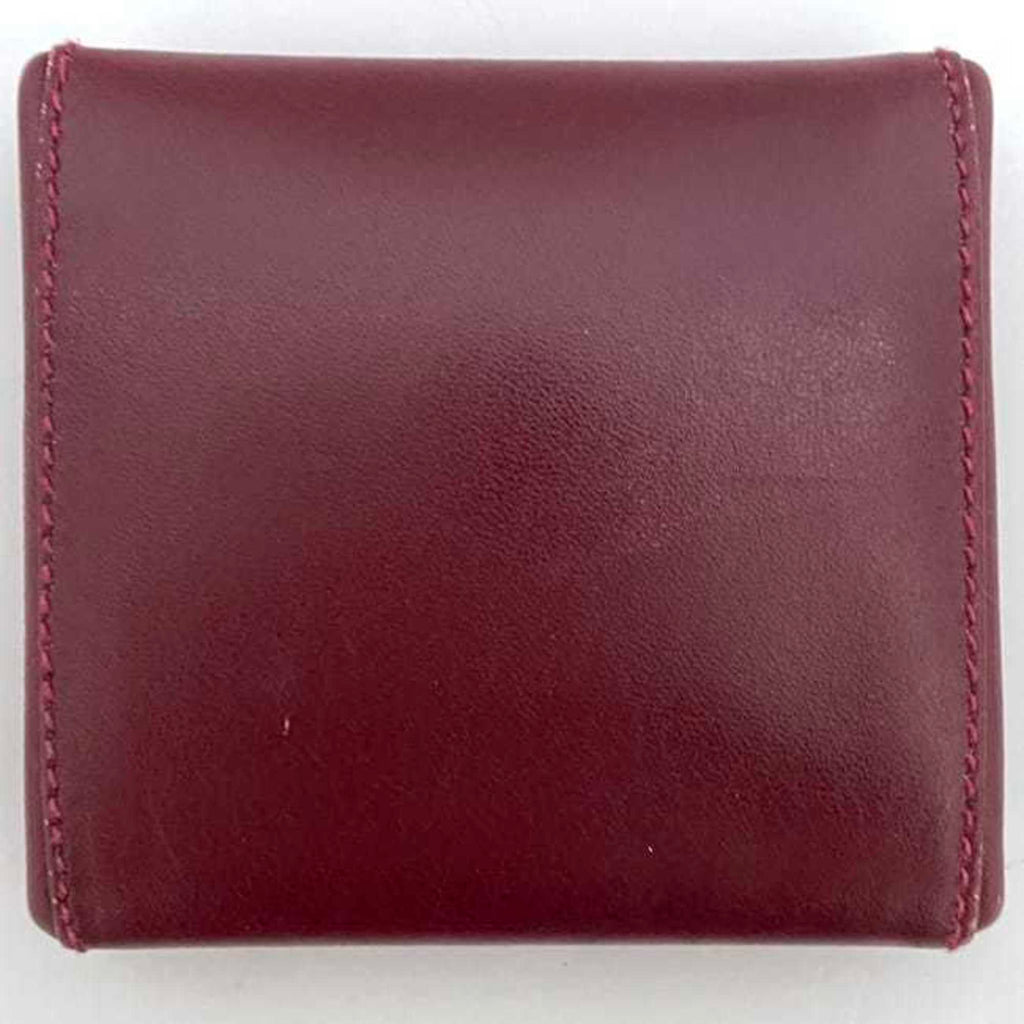 Gucci Bordeaux Leather Coin Purse/Coin Case (Pre-Owned)