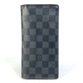 Louis Vuitton Damier Graphite Black Damier Graphite Long Wallet (Bi-Fold) (Pre-Owned)