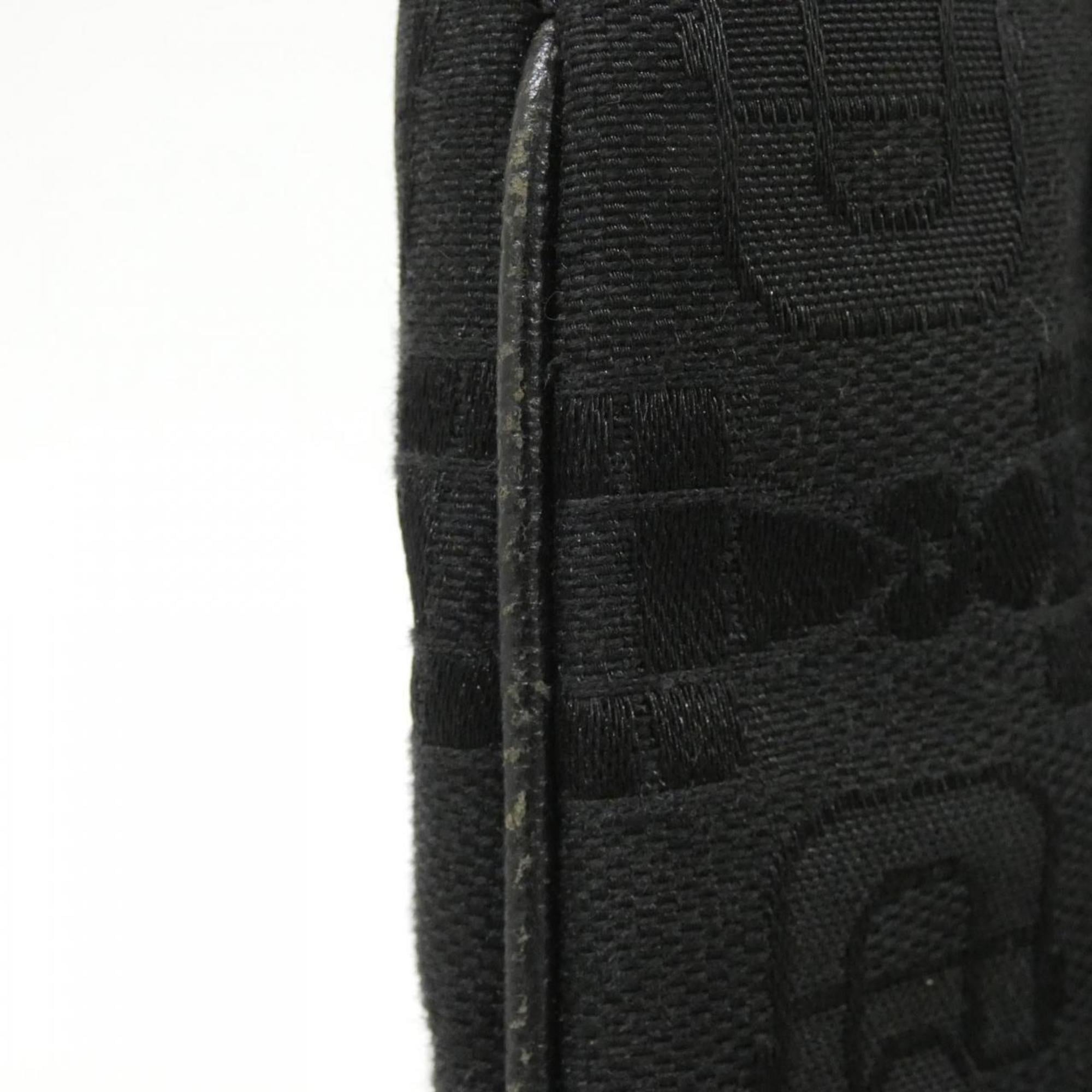 Gucci Black Canvas Handbag (Pre-Owned)