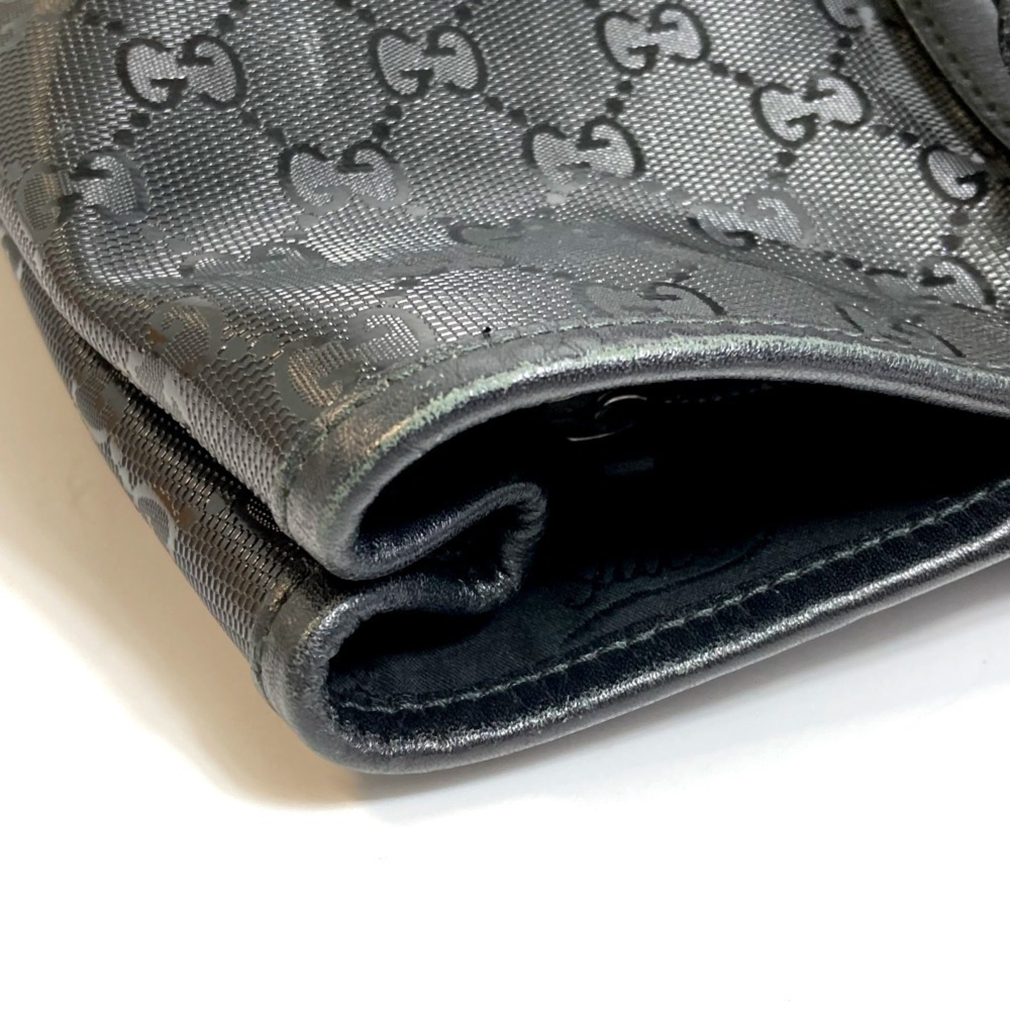 Gucci Black Gg Imprimé Tote Bag (Pre-Owned)