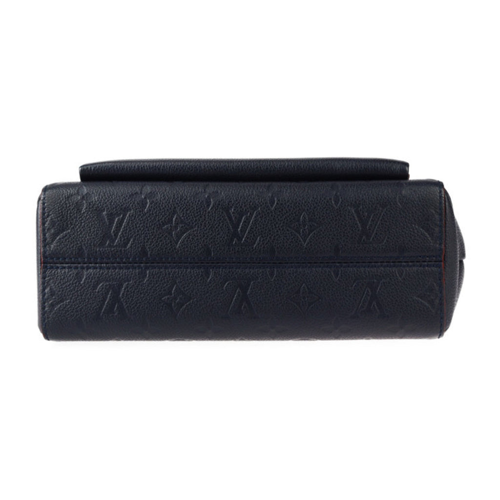 Louis Vuitton Monogram Empreinte Marine Rouge Leather Handbag Pochette Shoulder Bag (Pre-Owned)