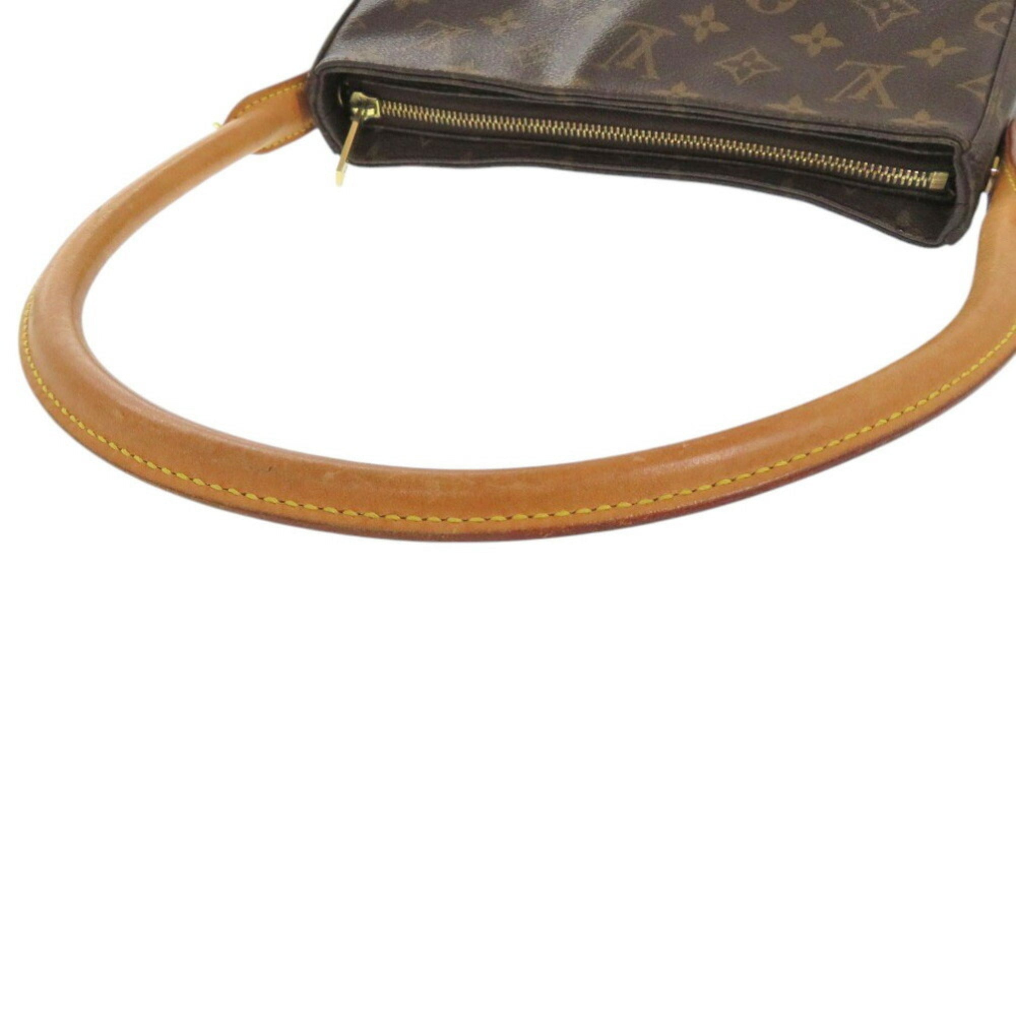 Louis Vuitton Brown Monogram Shoulder Bag (Pre-Owned)